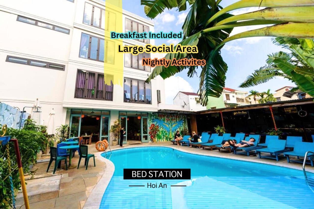 Bed Station Hostel & Pool Bar Hoi An " Former Sunflower" Buitenkant foto